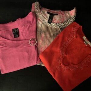 Set of 3 INC International Concepts, I.N.C. &  August Silk  Small/Medium